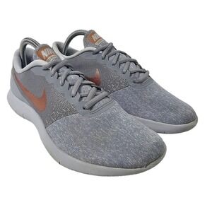 Nike Flex Contact Running Shoes Women's Size‎ 8.5 Gray Training Gym 908995-006
